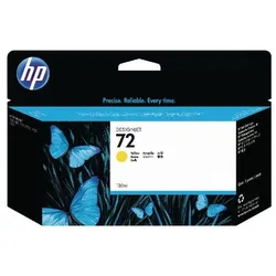 HP 72 Original Tintenpatrone C9373A Gelb