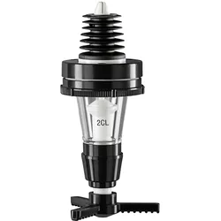 PRIMA - Portionierer - 2,0 cl. = 20 ml. für 3,0lt. Flaschen - Kunststoff schwarz