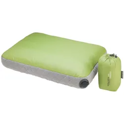 Cocoon Air Core Pillow Ultralight L wasabi/grey, Reisekissen, Grün