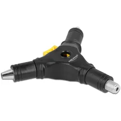 DELOCK 4 in 1 Installationswerkzeug für F-Anschlüsse