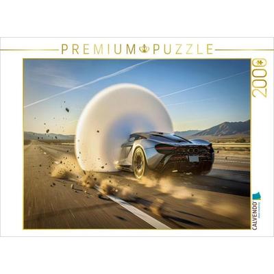 CALVENDO Puzzle Der Moment des Durchbruchs, laut, klar, unvergesslich. | 2000 Teile Lege-Größe 90 × 67 cm Foto-Puzzle für glückliche Stunden, von ,