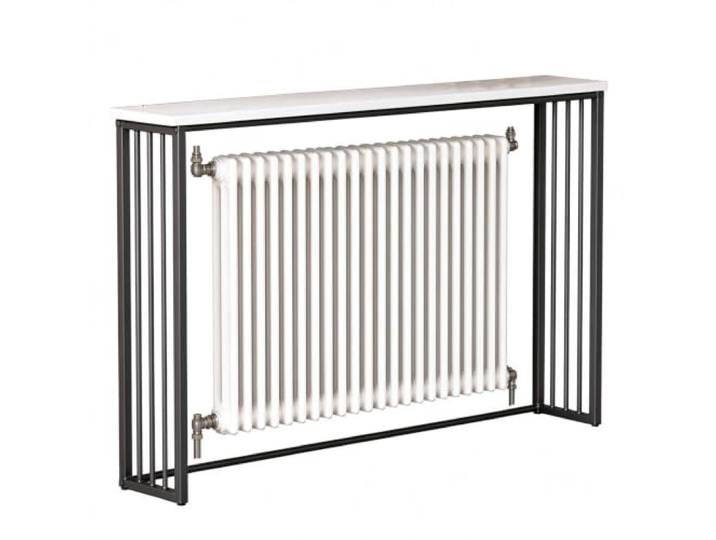 Moderne Heizkörperablage, Dekorative Heizkörperregal, Heizungsabdeckung Große Heizung Abdeckung, Konsolentisch für Wohnbereich und Flur, Robust und Stabil(Black,80cm/31.5in)