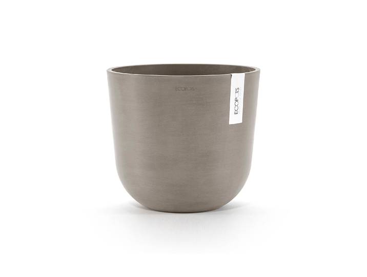 Pflanzkübel ECOPOTS Oslo 25 , blau, H:21,8cm Ø:25cm, Kunststoff, Pflanzgefässe, Pflanzkübel