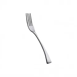 Salvinelli Oceania Tischgabeln, Edelstahl 18/10, Stärke 3,5 mm, 12er-Packung
