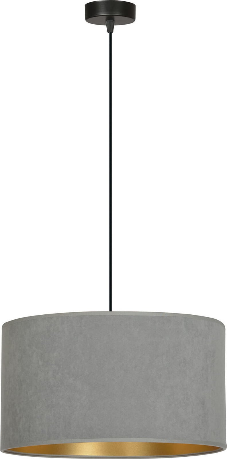 Emibig Hanglamp HILDE, Grijs, 1xE27, 60W