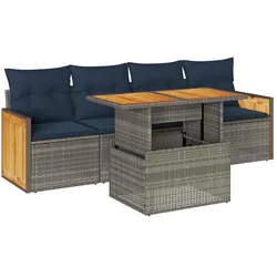 vidaXL, Gartenlounge, Andre (mit Stauraum)