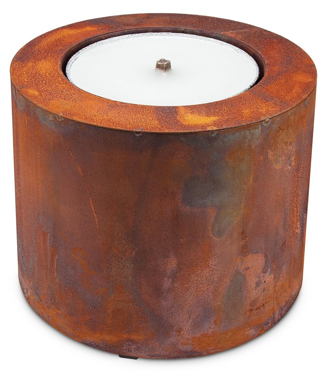Metalen Vlamkandelaar met Grille Ø 26 cm
