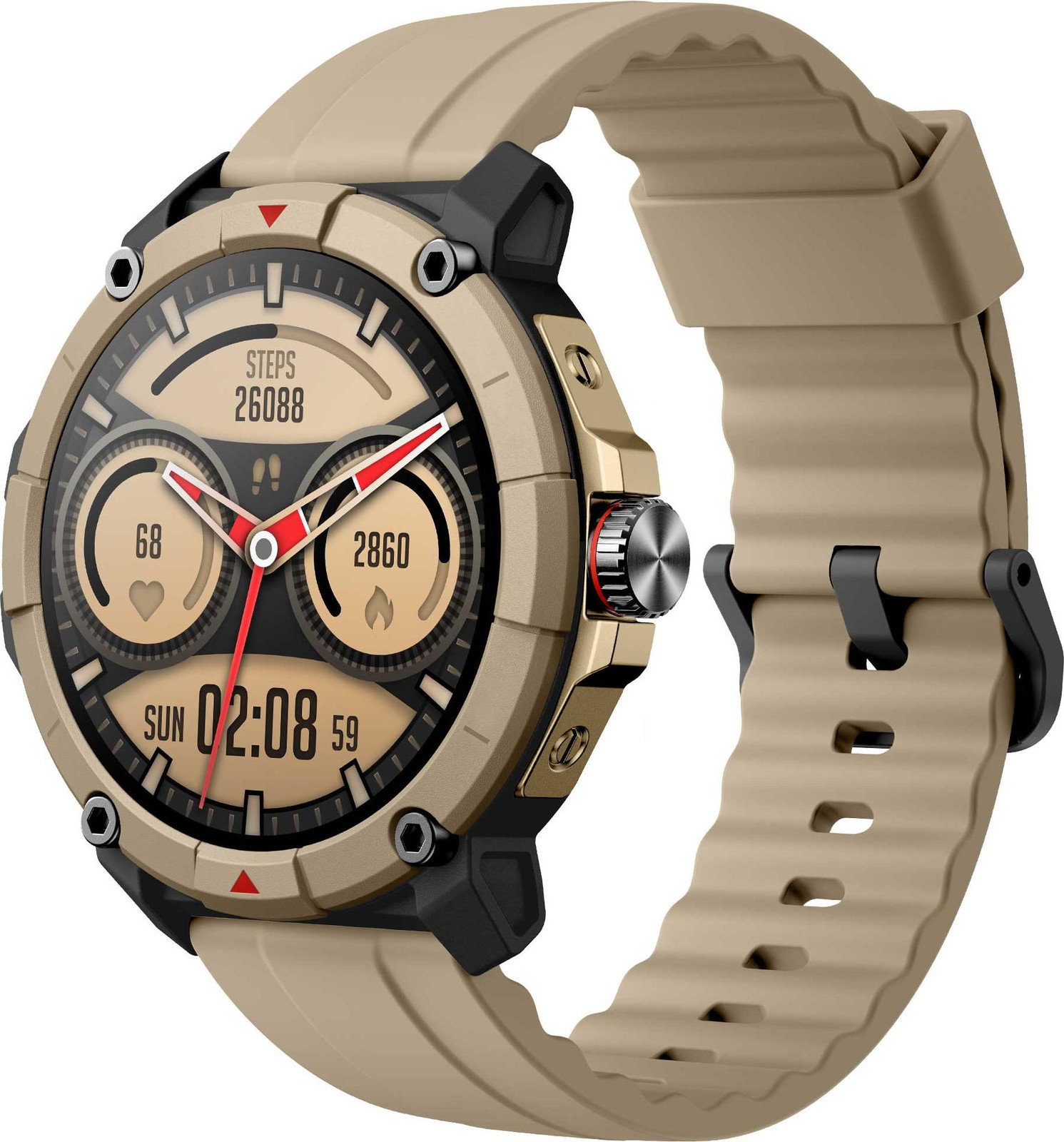 Kuura+ Smartwatch met GPS - Beige