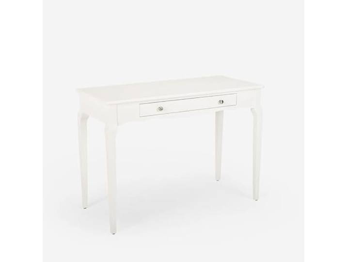 Produce Shop Shabby Chic Holz Eingangsmöbel Schreibtisch Konsole 106x47cm Toscano - Weiß