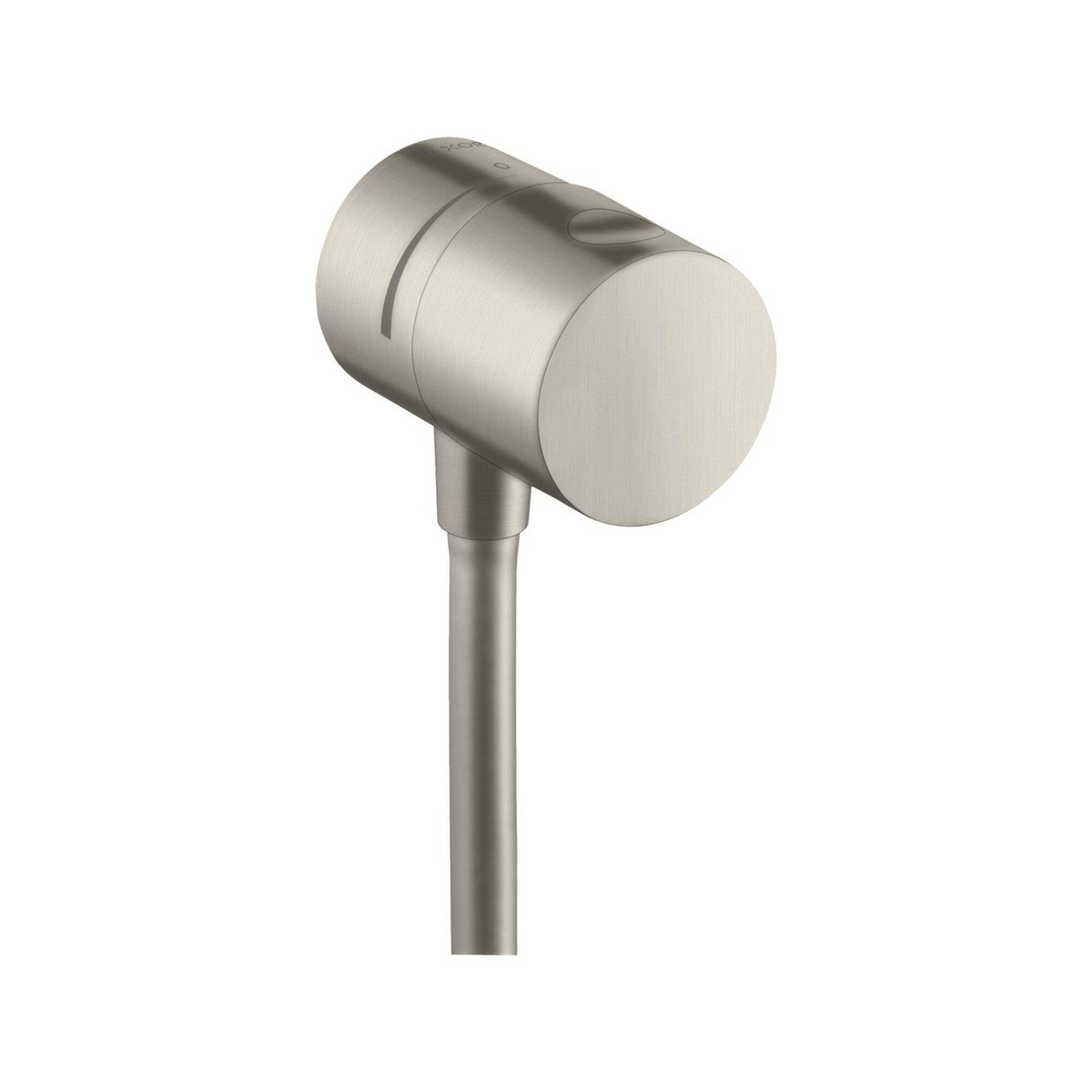 hansgrohe Absperrventil Fixfit Stop AP, Edelstahl-Optik (38882800)