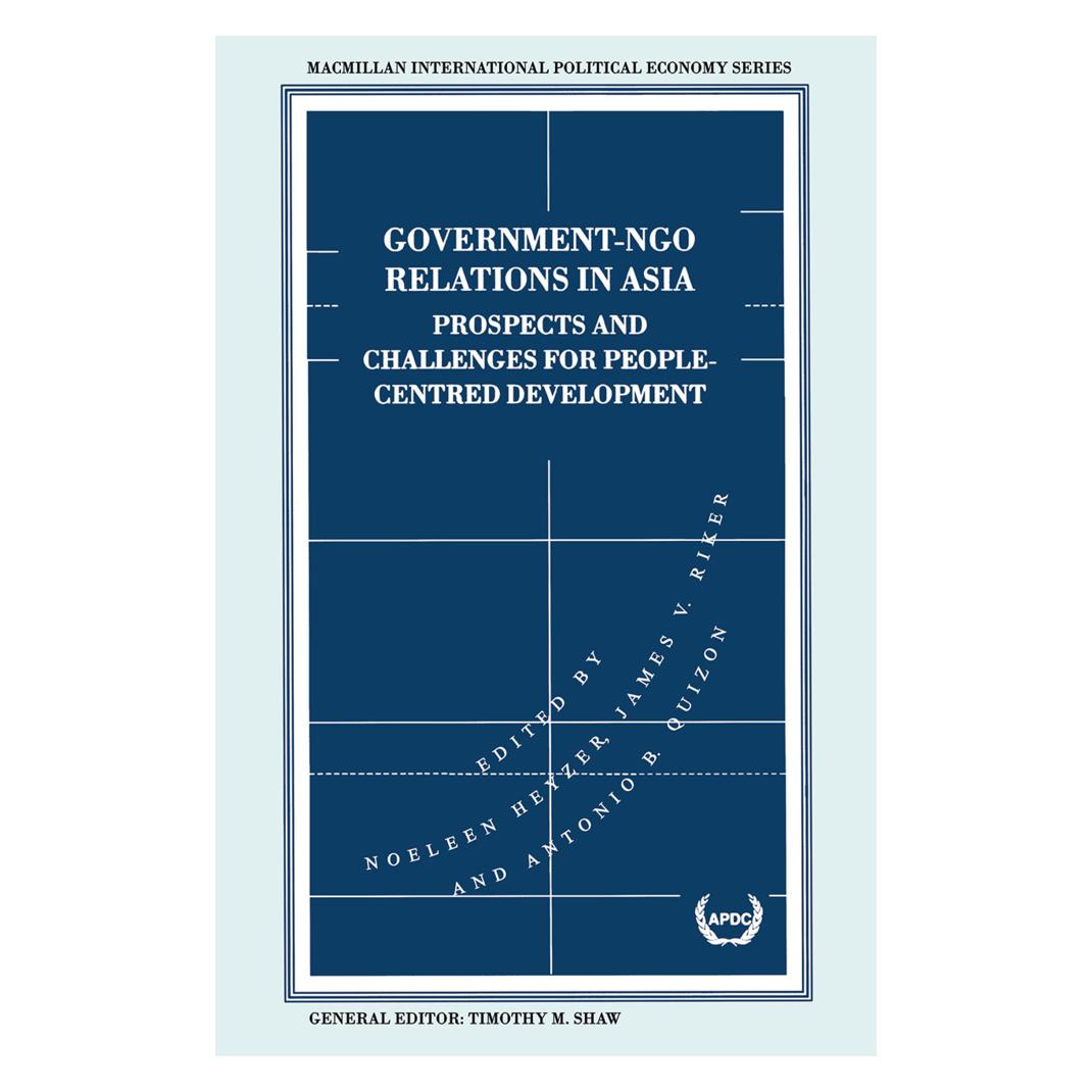Springer Government-NGO Relations in Asia (Englisch, Softcover, Antonio B. Quizon, James V. Riker, Noeleen Heyzer) (55618407)