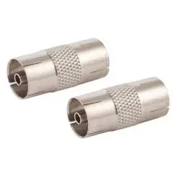 Koaxial-Übergangsstück Kupplung/ Kupplung Metall