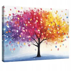 LEINWANDBILD Abstrakt Baum Modern 120x80