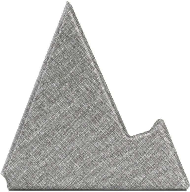 Support de téléphone publicitaire mini Ascend Brandcharger gris