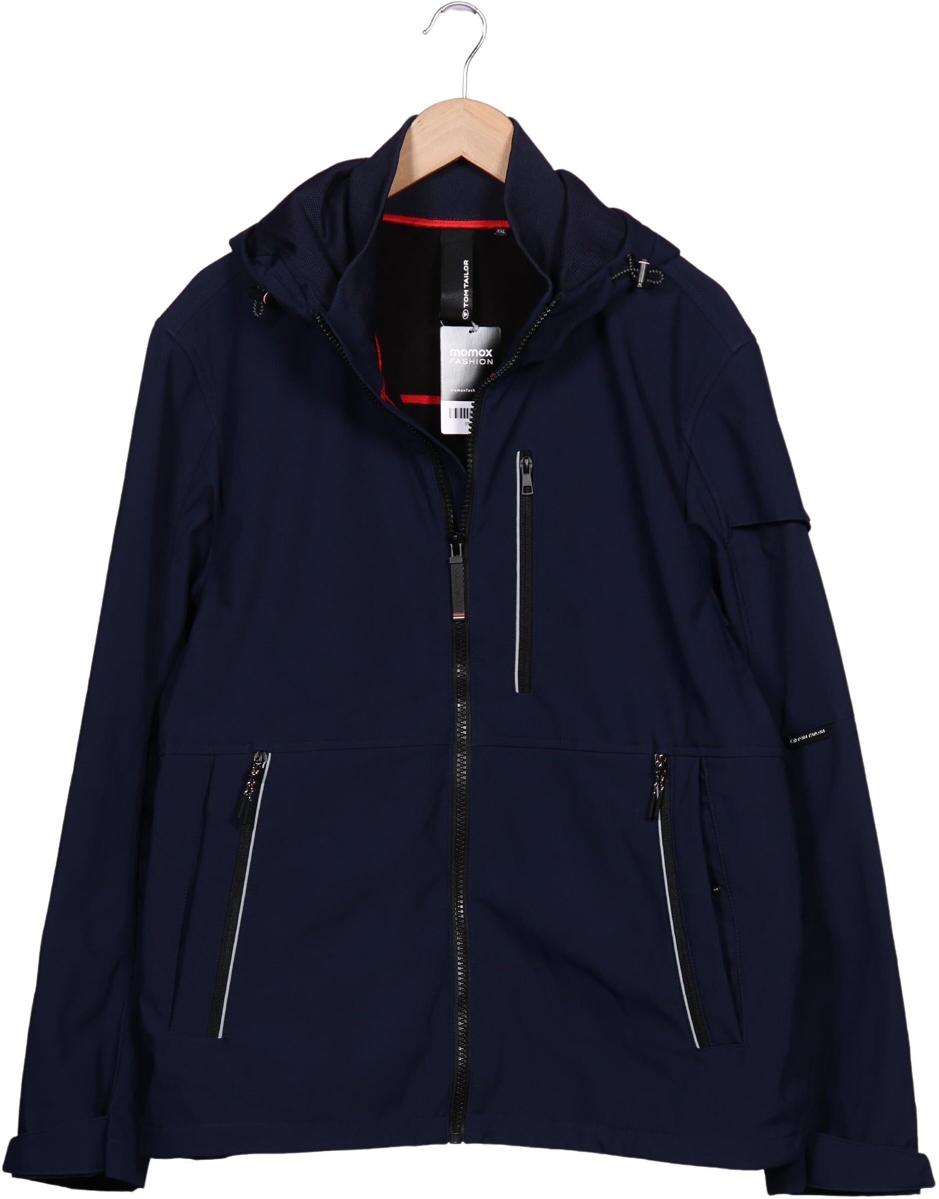 Tom Tailor Herren Jacke, Marineblau, Gr. Xxl, Tex / Membran / Synthetik - Second Hand