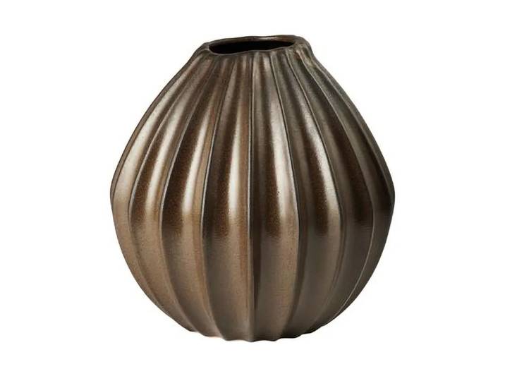 Broste Copenhagen Vase large L 30 cm. Brun