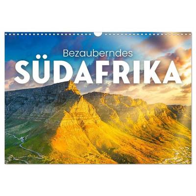 Bezauberndes Südafrika (Wandkalender 2027 DIN A3 quer), CALVENDO Monatskalender