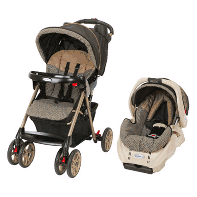 Graco Alano Travel System 7F01FOR3 in Fortune
