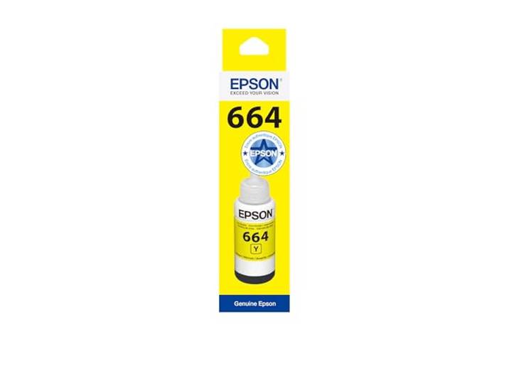 Epson EcoTank 664 Yellow Genuine Ink Bottle
