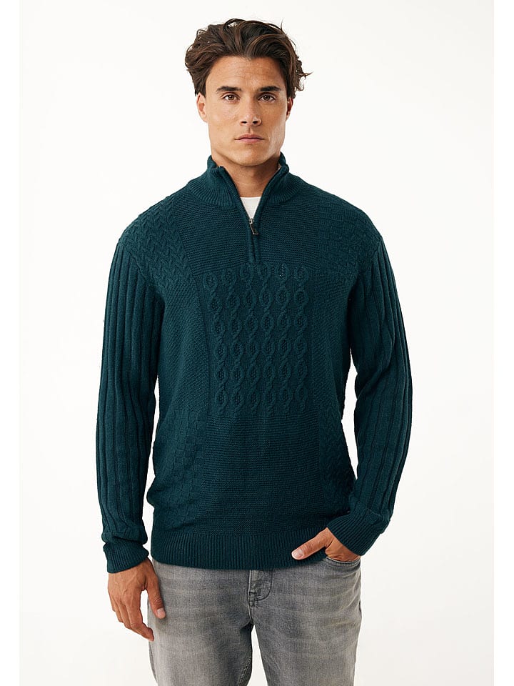 Mexx Pullover in Dunkelgrün - XL