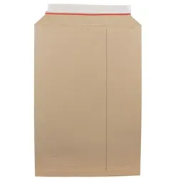 Quali Well Versandtasche »Toppac« 320 x 455 mm - 1 Stück braun, 45.5x32 cm