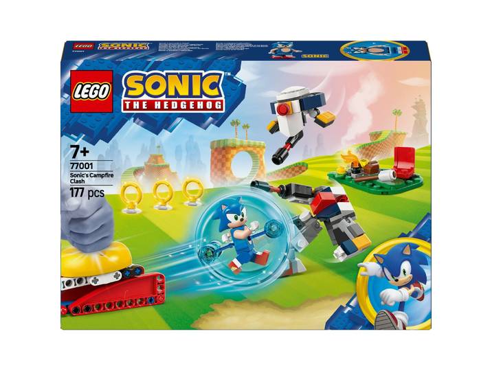 LEGO Sonic Conflit au Fau de Camp de Sonic 77001 LEGO