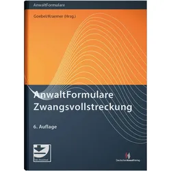 AnwaltFormulare Zwangsvollstreckung, Fachbücher von Jochen Schatz, Peter Mock, Herbert Krumscheid