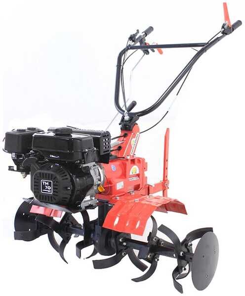 Eurosystems Euro 102 Motorhacke / Gartenfräse mit Loncin TM 70 Benzinmotor