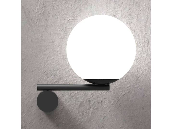 Marchetti Wandleuchte Luna, dimmbar, schwarz, für Wohn- / Esszimmer, Metall, Modern