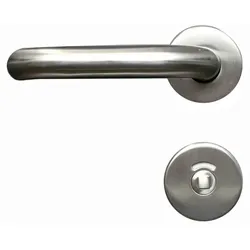 U-Drücker-Garnitur aus Edelstahl für 4,2 cm Türstärke