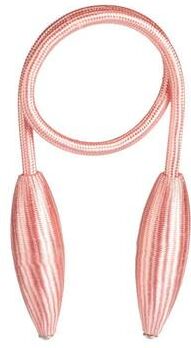 Uplift Treasures Plush Alloy Curtain Tieback Rope pink