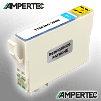 Ampertec Kompatible Reinigungspatrone für Epson C13T128240 cyan