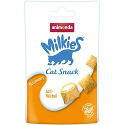Animonda Milkies Knusperkissen Hamony- Anti Hairball 12x30 g