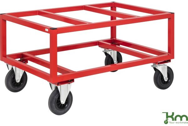 Kongamek Palletransportvogn Høj, Rød