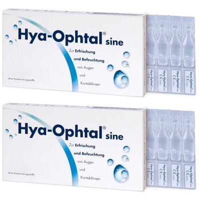 Hya-Ophtal sine Augentropfen 2x 2x60x0,5 ml