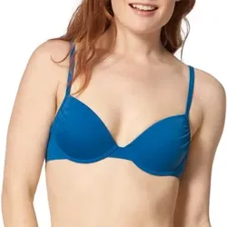 Triumph Mix and Match Padded Bikini Bra Blau D 38 Damen