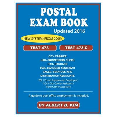 Postal Exam Book, Taschenbuch von Albert Kim, Nova Press, 978-1-889057-77-4