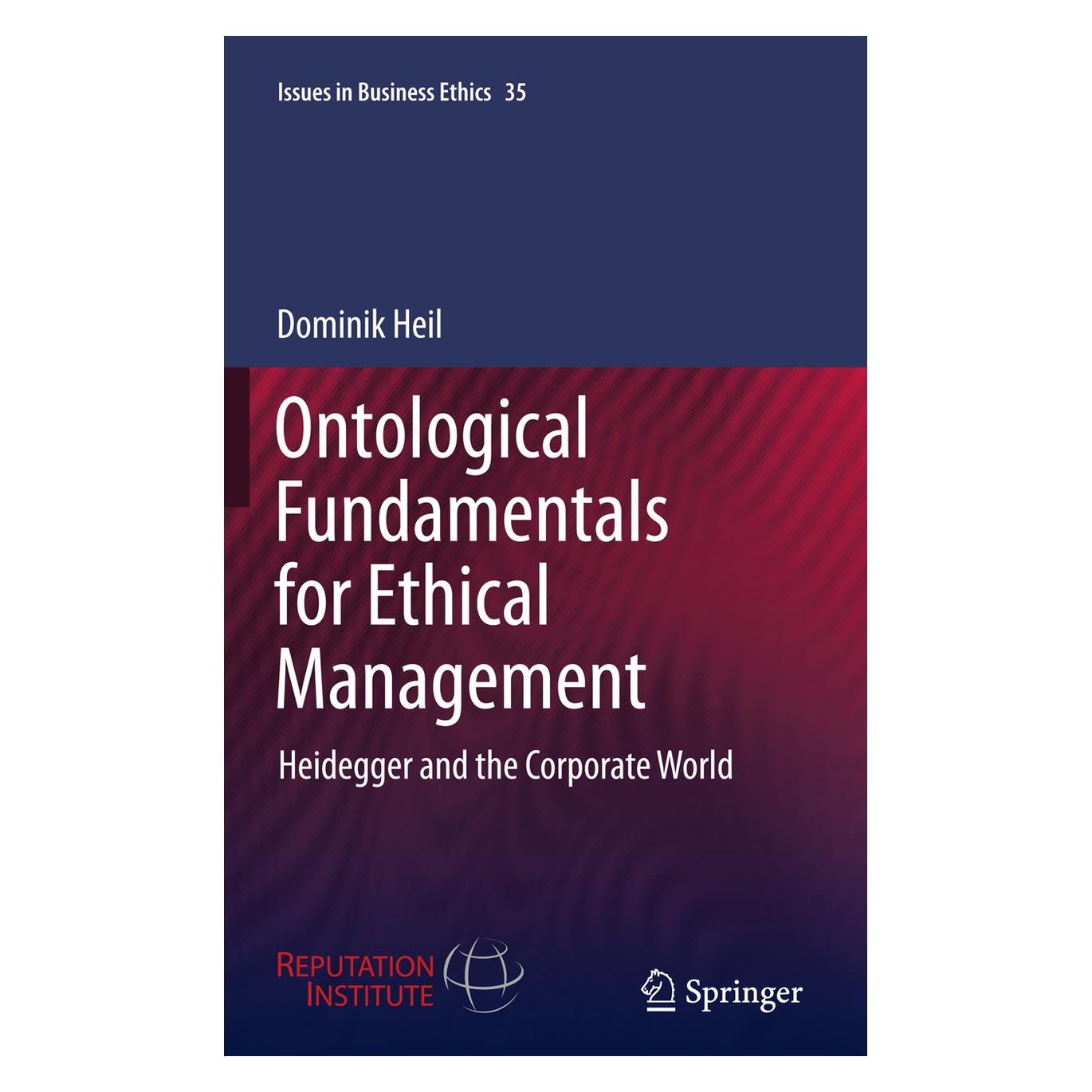 Springer Ontological Fundamentals for Ethical Management (Englisch, Softcover, Dominik Heil) (55528965)