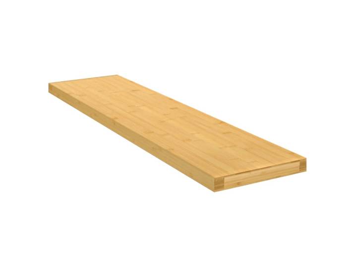 vidaXL Wandregal 80x20x2,5 cm Bambus