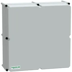 Schneider Electric NSYPLSC5454G Polyestergehäuse PLS Wandmontage 540x540x180mm IP66, blickdichte PC-Abdeckung