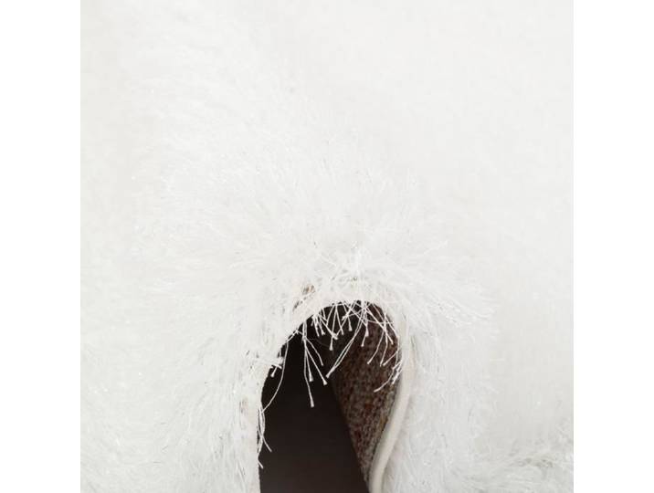 Tapis Shaggy - PERGAMON - Glow - Blanc Cassé - Effet Scintillant - 160x230 cm