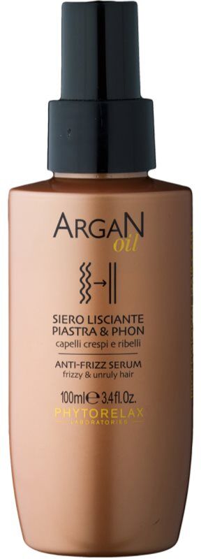 Phytorelax Laboratories Olio Di Argan sérum pour cheveux indisciplinés et frisottis 100 ml