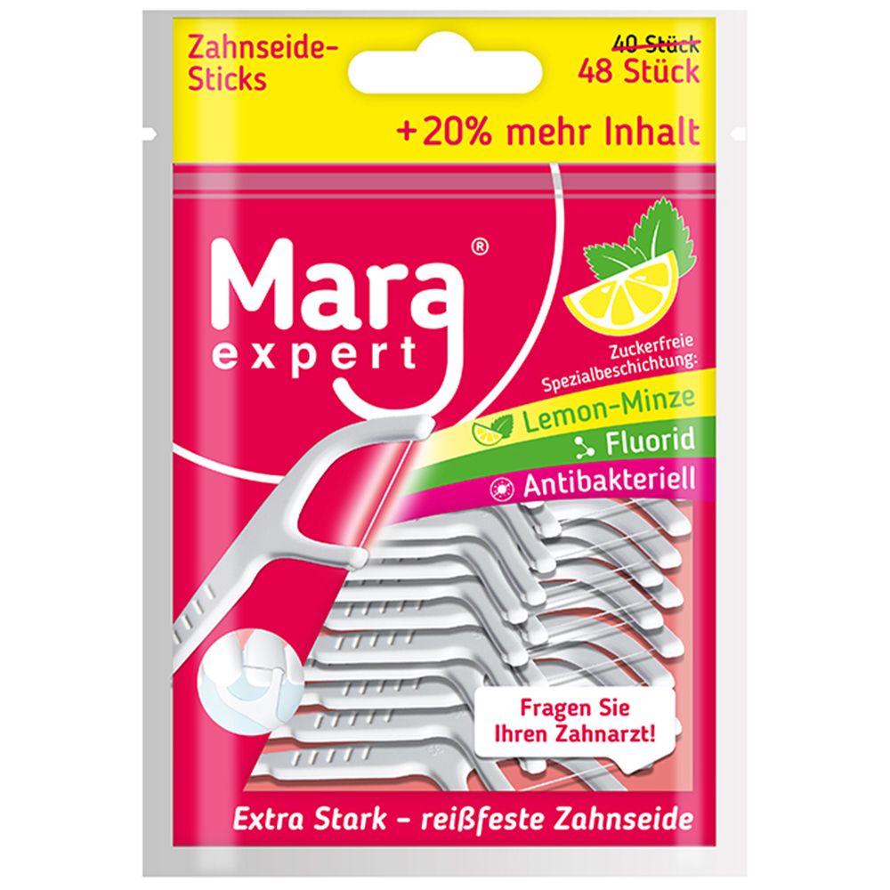 Mara Expert Floss Pick 40+8 Stück St Zahnbürste