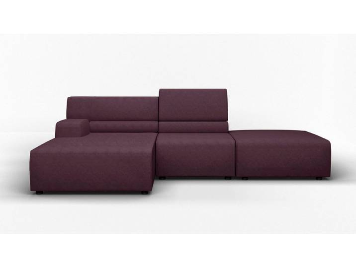 Egoitaliano Ecksofa Babouche, Designsofa mit außergewöhnlichem Sitzkomfort zum Wohlfühlen