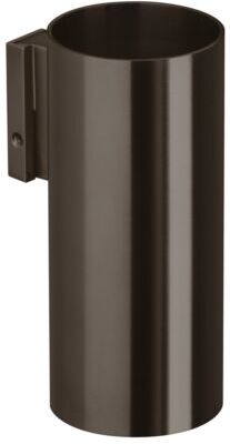 Herzbach Design iX PVD Zahnputzbecher 21.812000.1.40 Black Steel, Wandmontage
