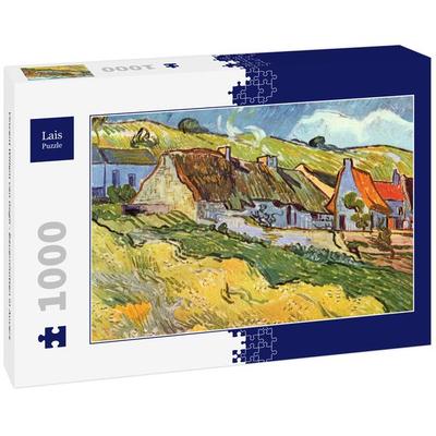 Lais Puzzle Vincent Willem van Gogh - Bauernhütten in Auvers 1000 Teile