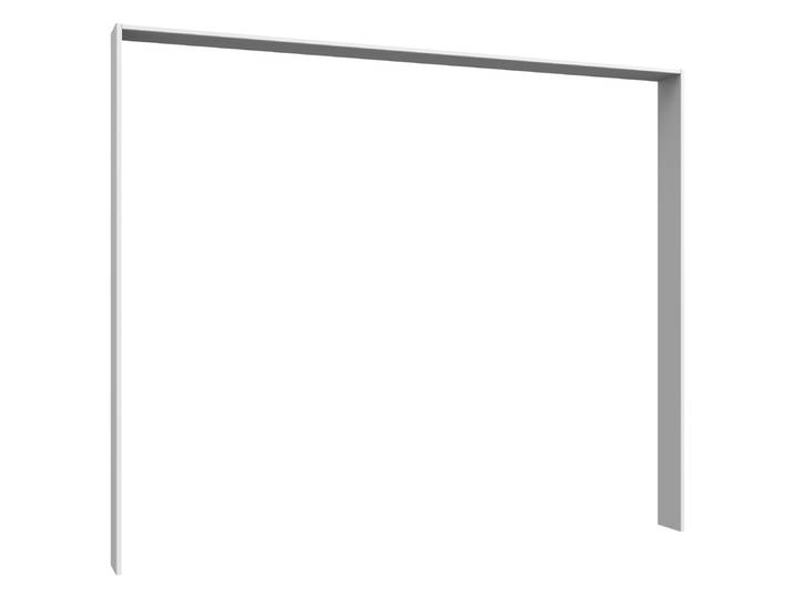 Passepartout Moldau 273cm Weiß/Weiß Spanplatte, foliert