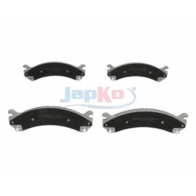 JAPKO Bremsbelagsatz, Scheibenbremse 50009 Vorderachse für CHEVROLET HUMMER