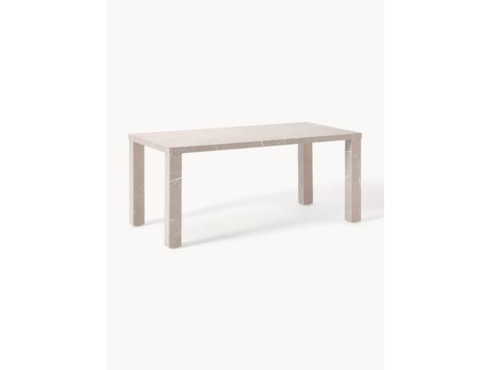 Esstisch Carl in Marmor-Optik, 180 x 90 cm