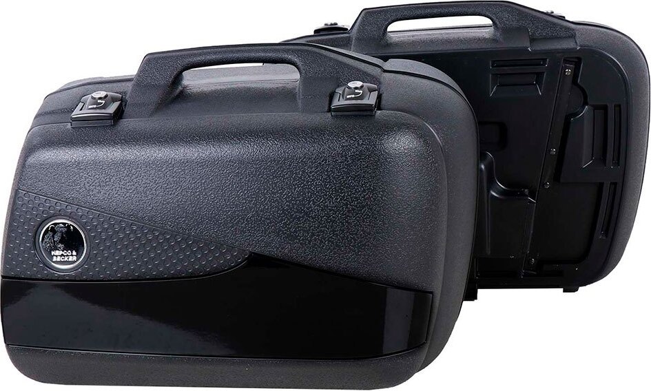 Hepco Becker Junior 30l+40l Seitenkoffer-set Schwarz Schwarz One Size